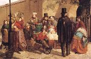 Charles Hunt, A Coffee Stall Westminster